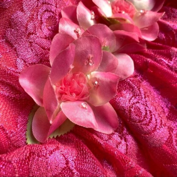 Beautiful pink fairy floral dress / dance tutu XSC - Picture 9 of 13